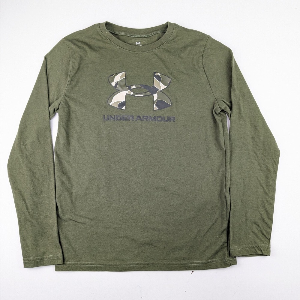 Under Armour Olive Green LS Shirt